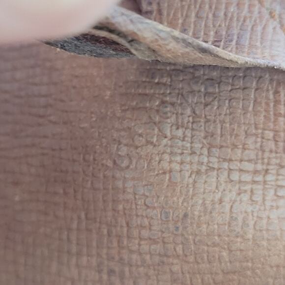 Vintage Louis Vuitton LV Brown Bi-Fold Leather Wallet Monogram Card ID Unisex - Picture 5 of 10